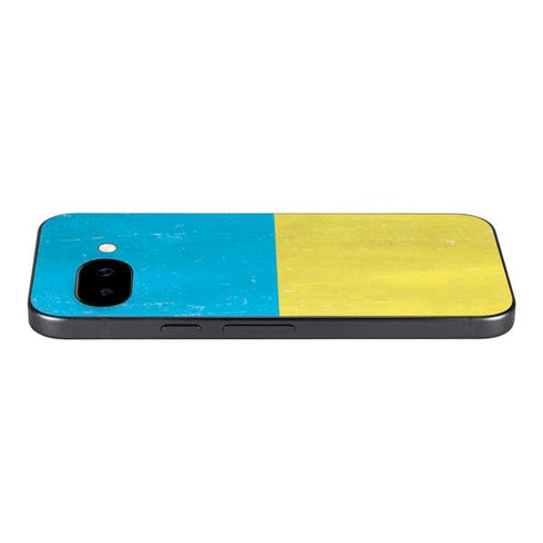 Ukraine Flag Distressed Google Pixel 9a Skin